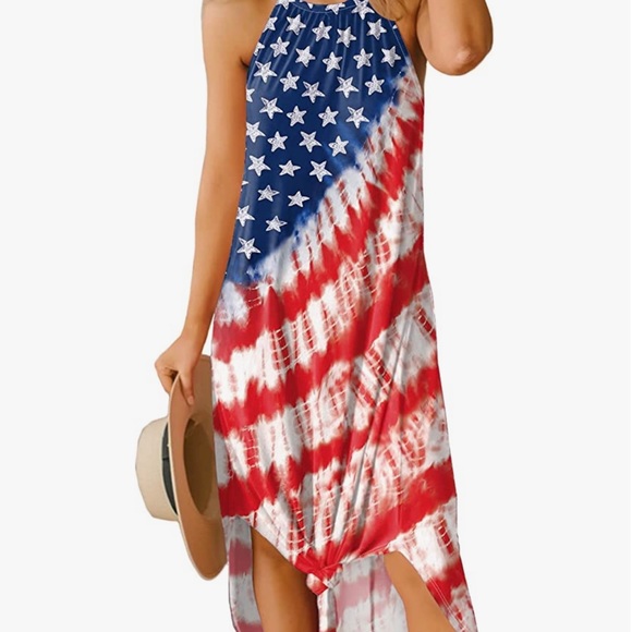 Patriotic American Flag Maxi - Picture 9 of 10